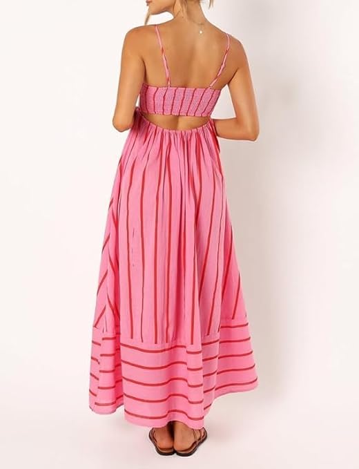ROSA™ | Solnedgang Vibes Maxi Kjole