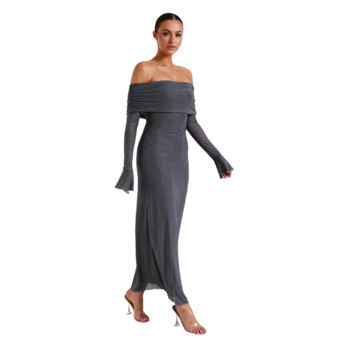 Malika ™ | Strålende Glitterkjole