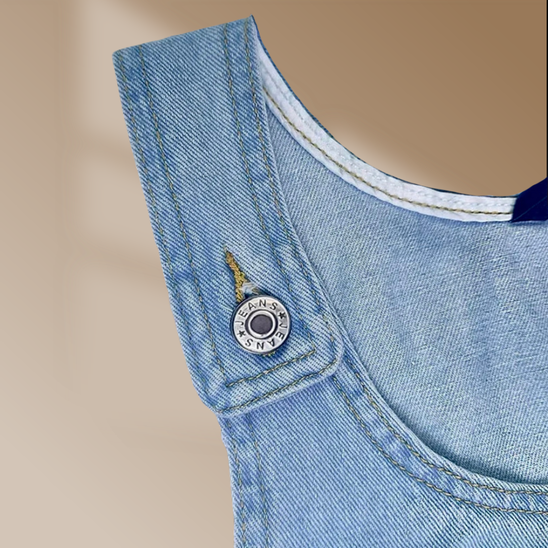 Sigrid Denim Dress™ | Sommerkjole med flatterende snitt