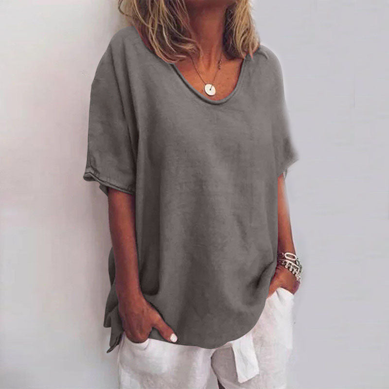 Anna™ | Komfortabel Løs Bluse
