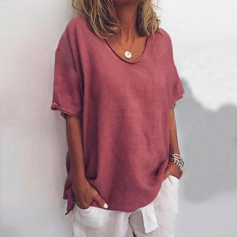 Anna™ | Komfortabel Løs Bluse