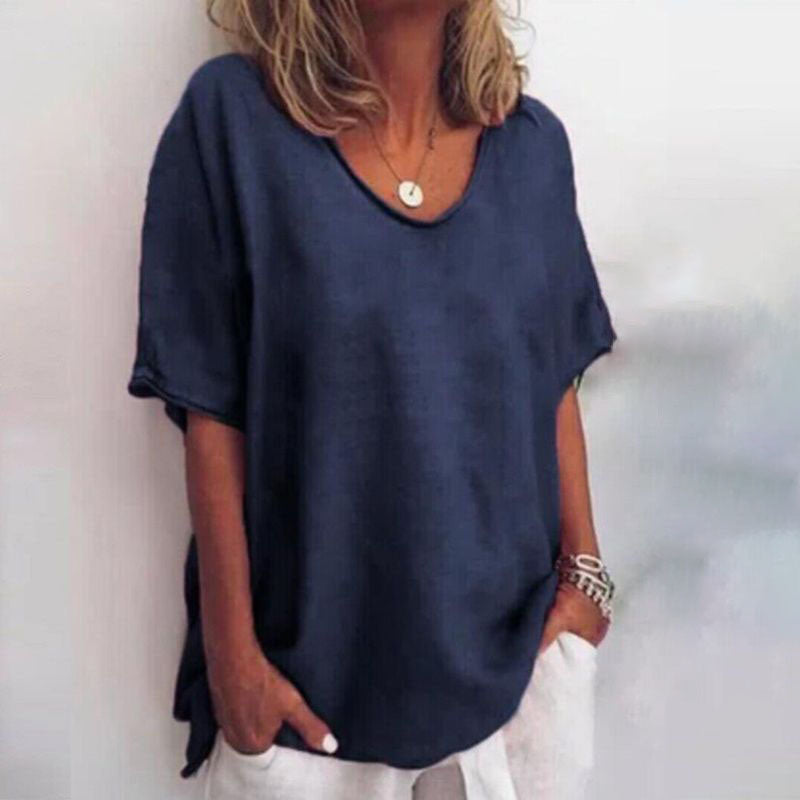 Anna™ | Komfortabel Løs Bluse