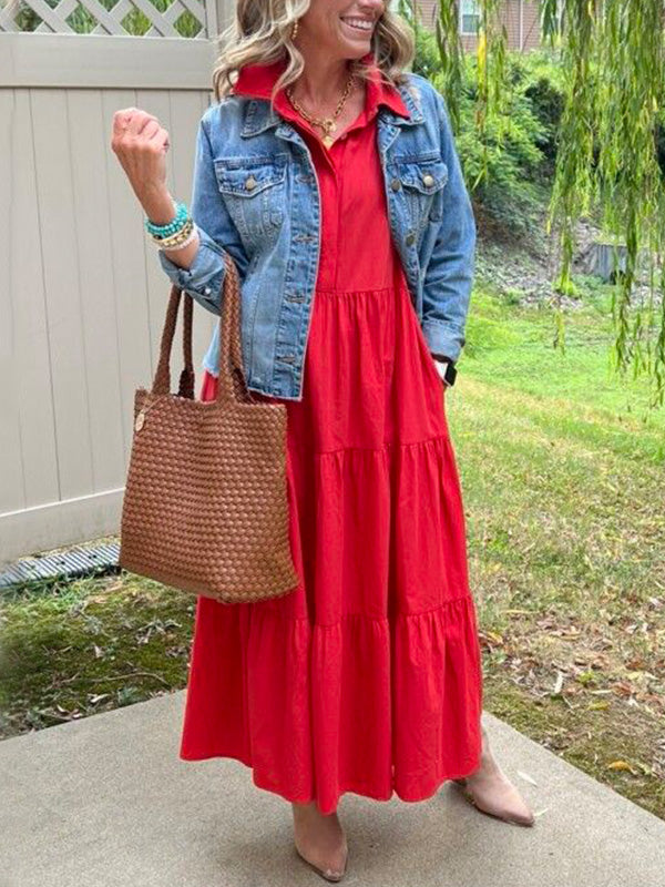 Bente™ | Tidløs Maxikjole til Kvinder