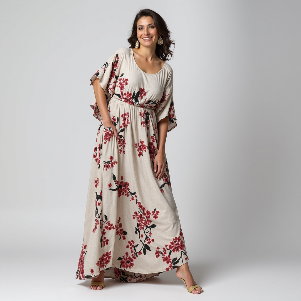 Maja™ | Elegant Lang Kjole