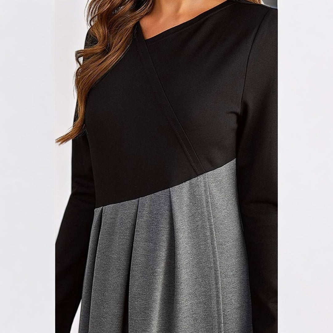 Lunaria™ | Elegant Maxi-kjole med lange ermer