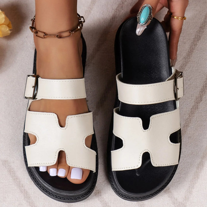 Noora™ | Amaris - Ortopediske sandaler med elegant design – Luksuriøs komfort i hvert steg