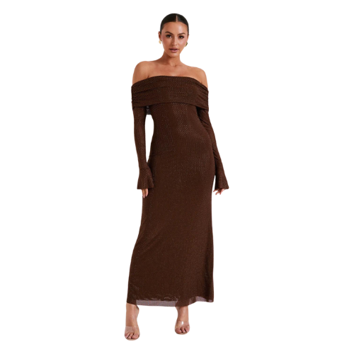 Malika ™ | Strålende Glitterkjole