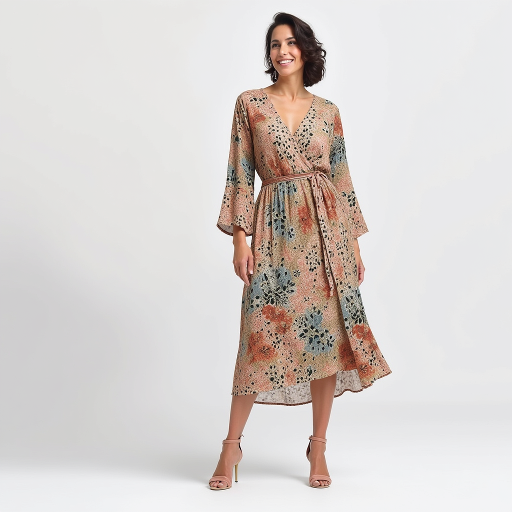 Marianne™ | Elegant Midi-Kjole