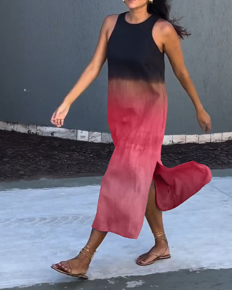 Camille™ | klassisk ermeløs kjole