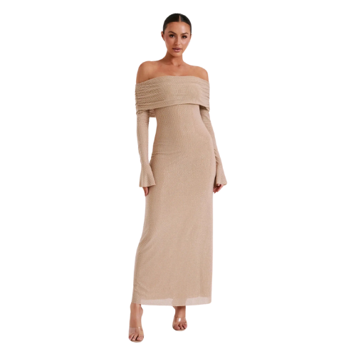 Malika ™ | Strålende Glitterkjole