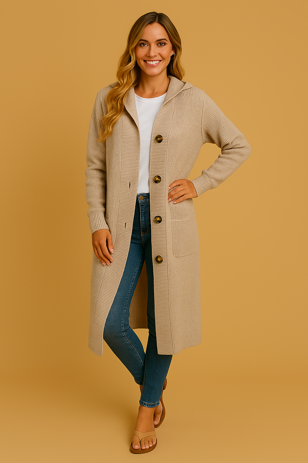 Femmy | Elegant langt damejakke