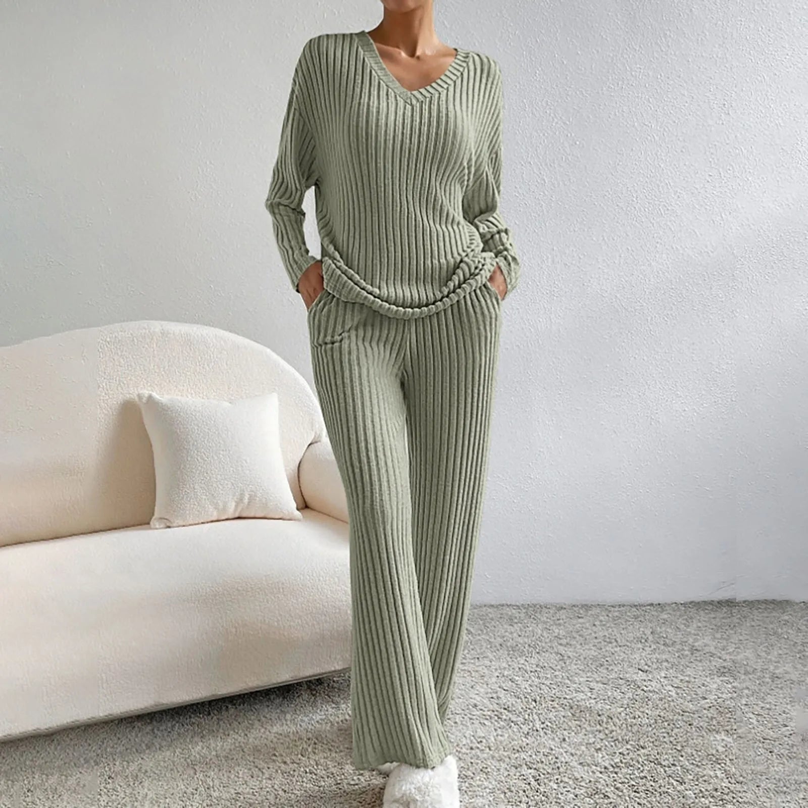 Kathy™ | Ribbestrikket Sett