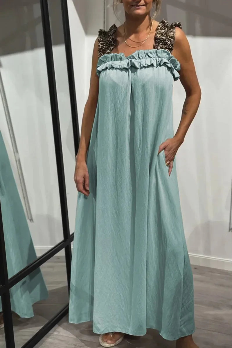 Helen – Dristig og elegant leopardmønstret kjole