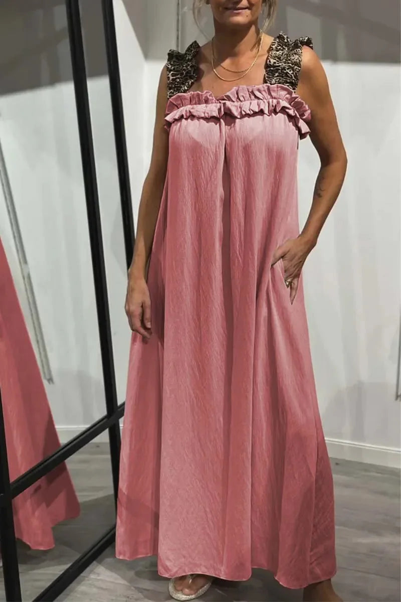 Helen – Dristig og elegant leopardmønstret kjole