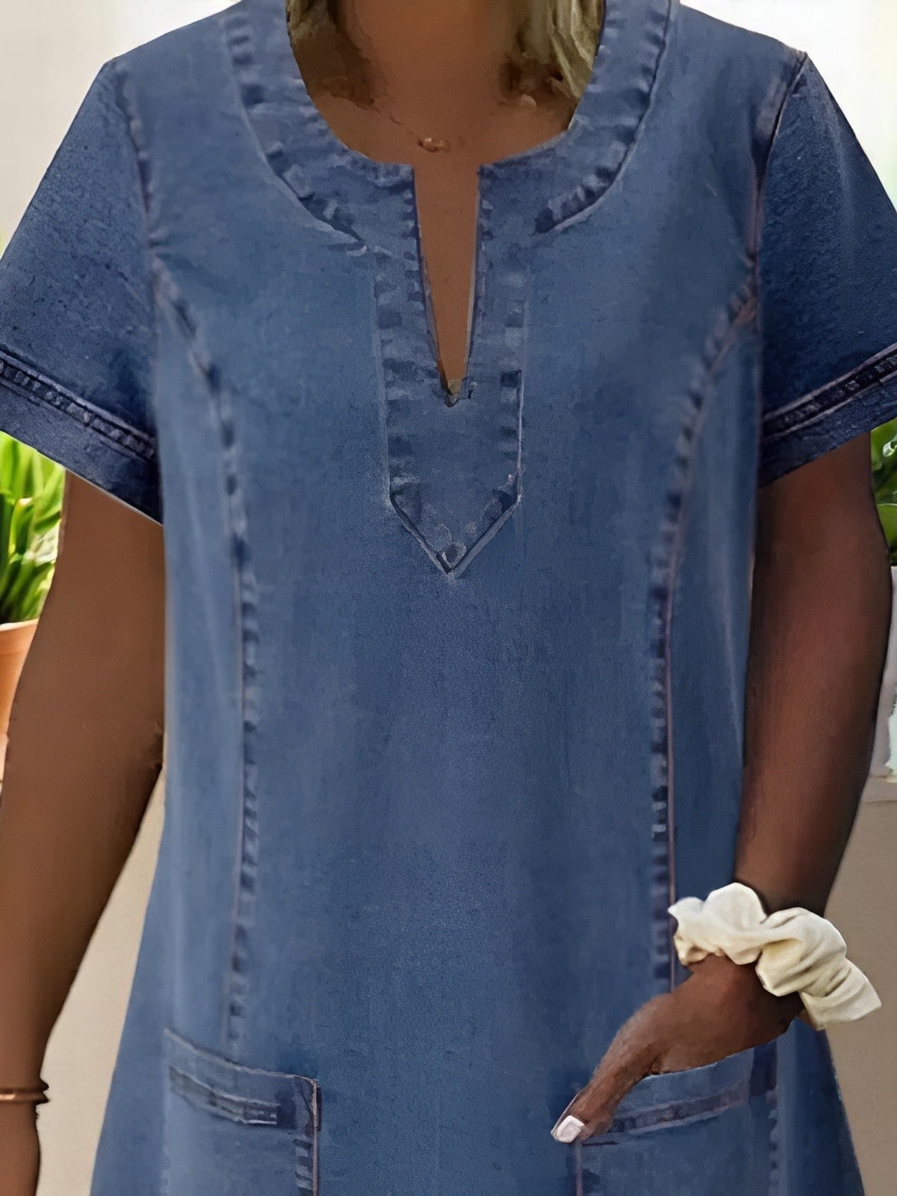 Joanna™ - Myk Jeanskjole for Dame