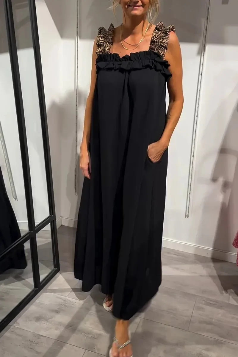 Helen – Dristig og elegant leopardmønstret kjole