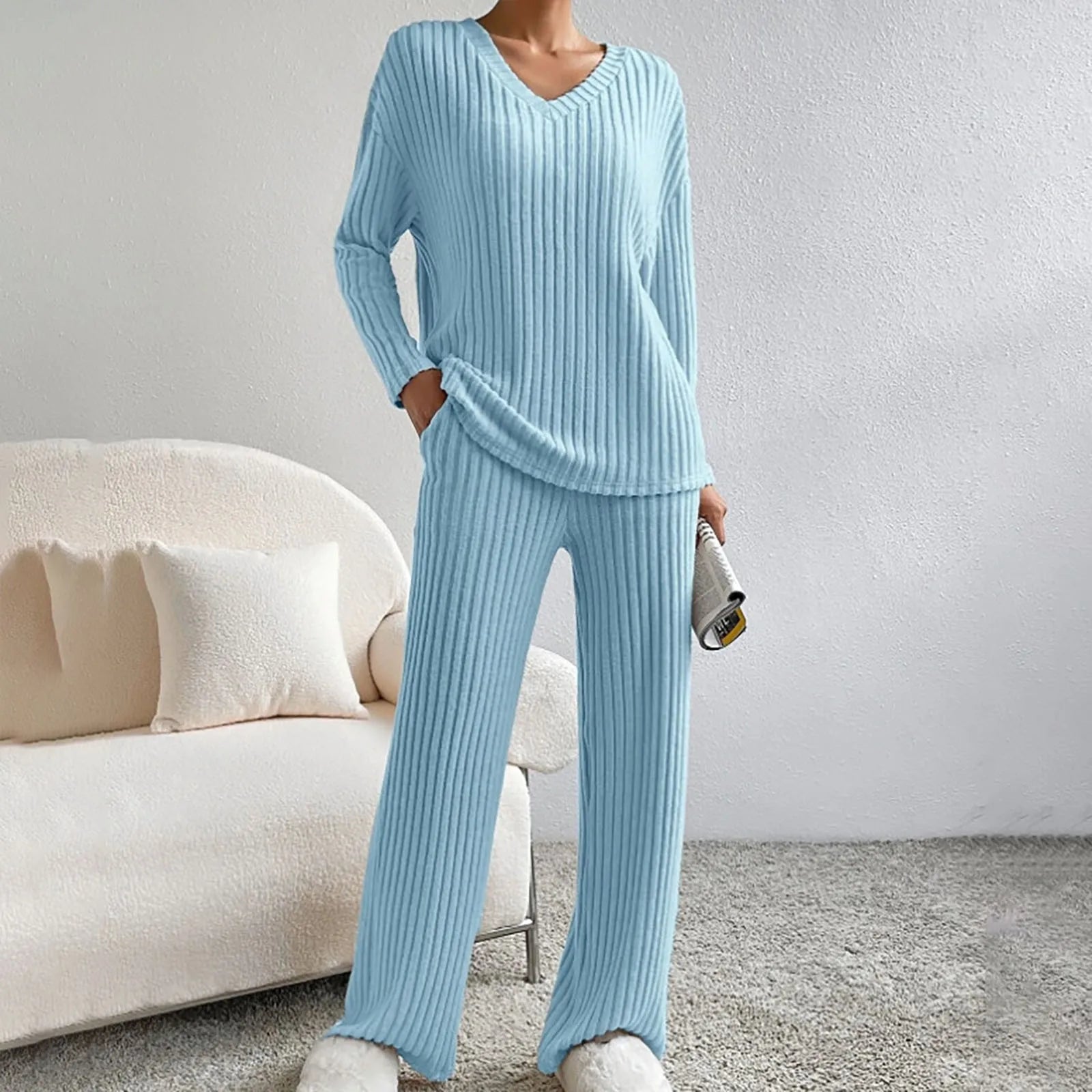 Kathy™ | Ribbestrikket Sett