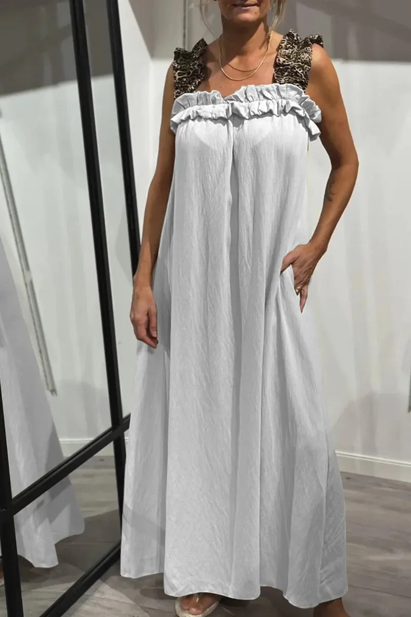 Helen – Dristig og elegant leopardmønstret kjole