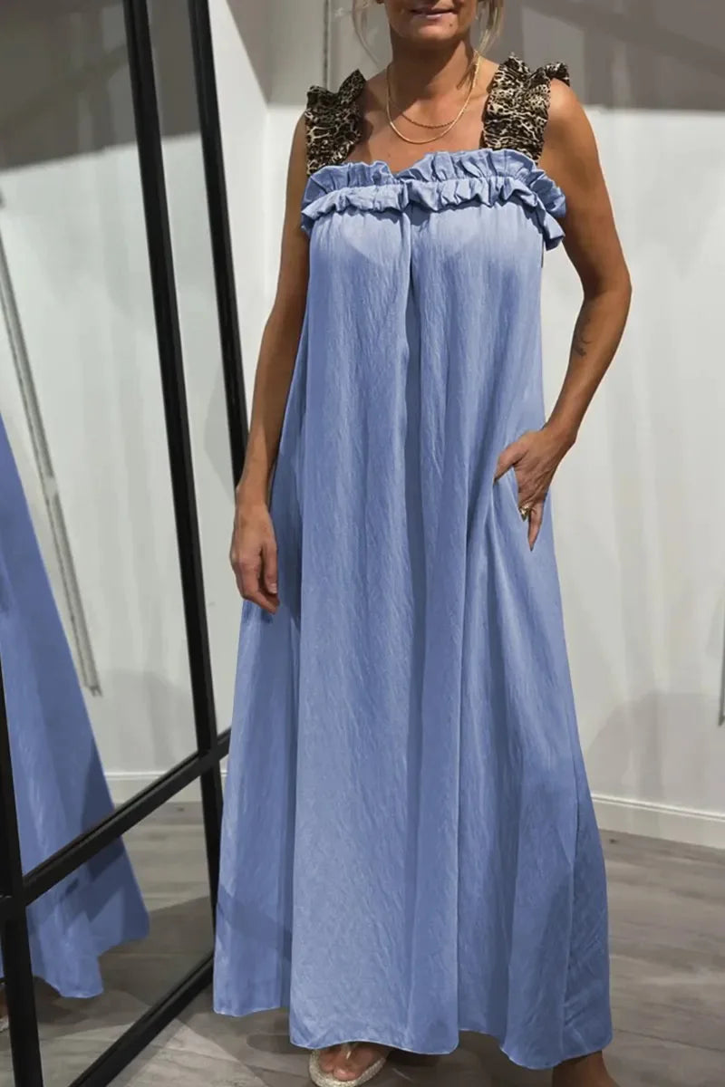 Helen – Dristig og elegant leopardmønstret kjole