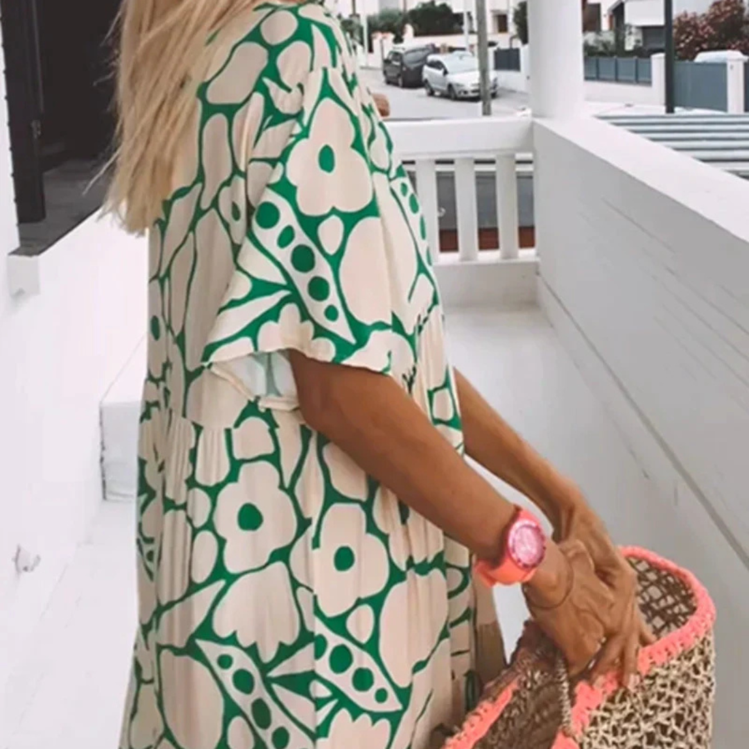 Christine™ | Lett Sommardrøm i Blomstertrykk