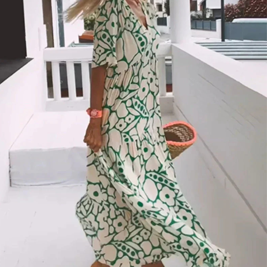 Christine™ | Lett Sommardrøm i Blomstertrykk