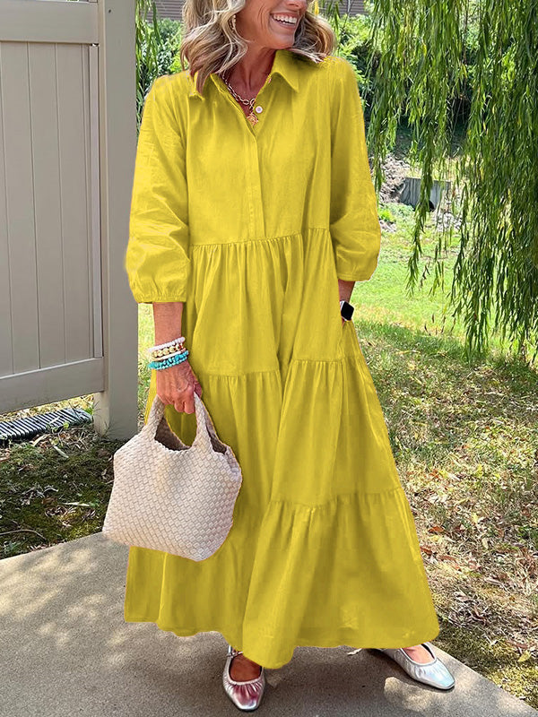 Bente™ | Tidløs Maxikjole til Kvinder