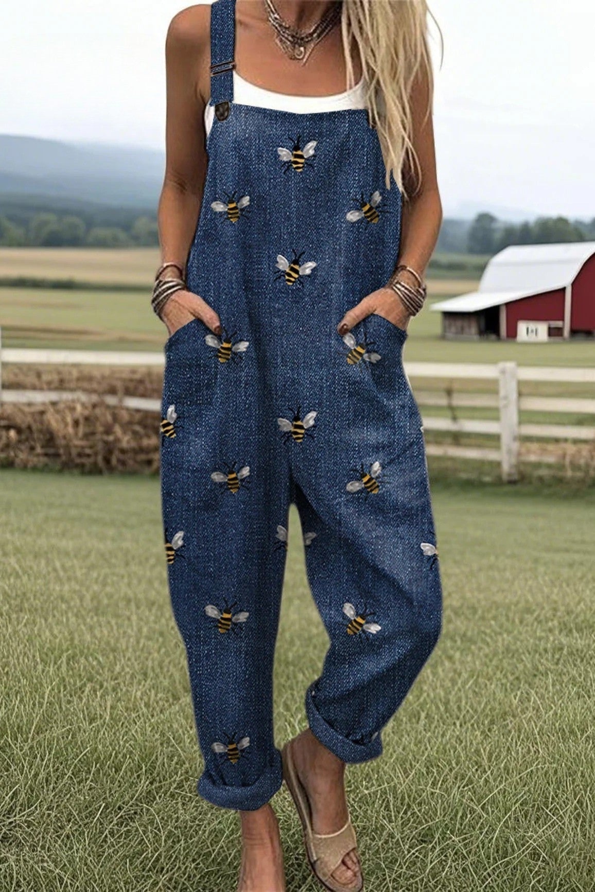 Linnea™ – Honningeng Jumpsuit