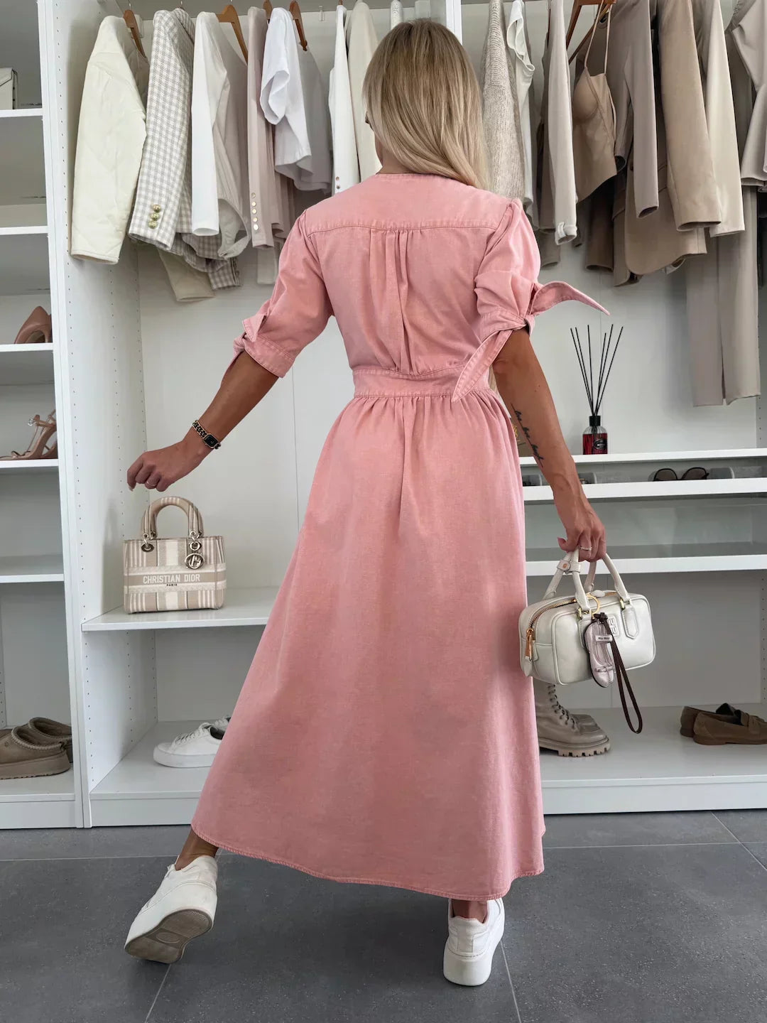 Birgitte™ | Elegant Denim Kjole