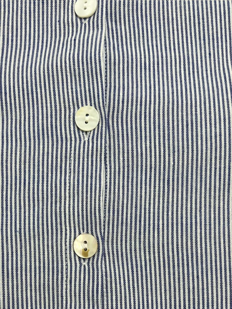 Stripete kofta Løs Stor Størrelse Uregelmessig kjole