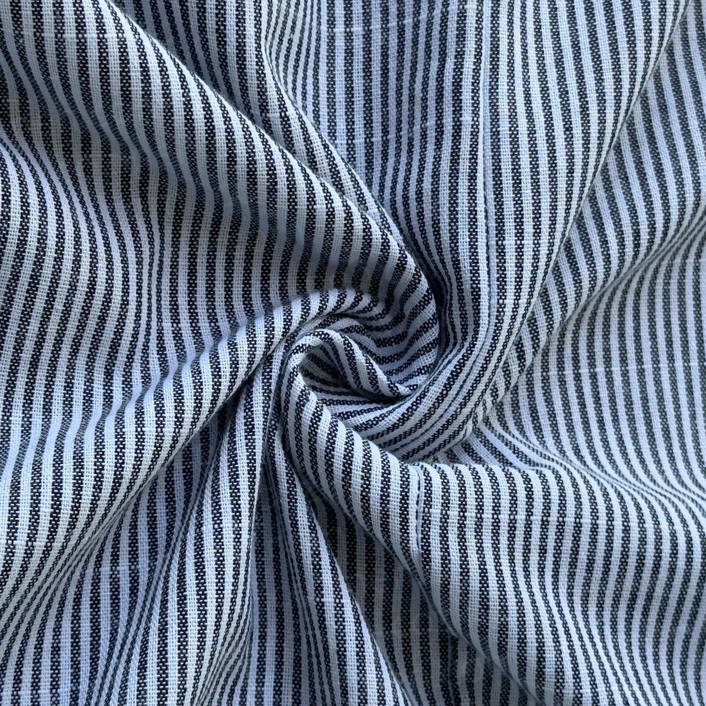 Stripete kofta Løs Stor Størrelse Uregelmessig kjole