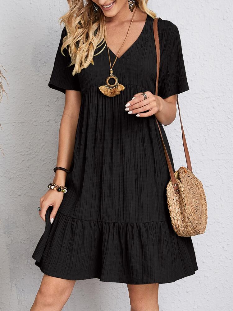 Annemarie™ | Elegant Kjole med Magebekledning